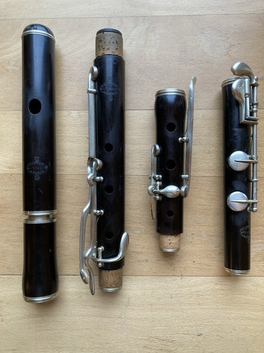 Antique flute buffet - antique,